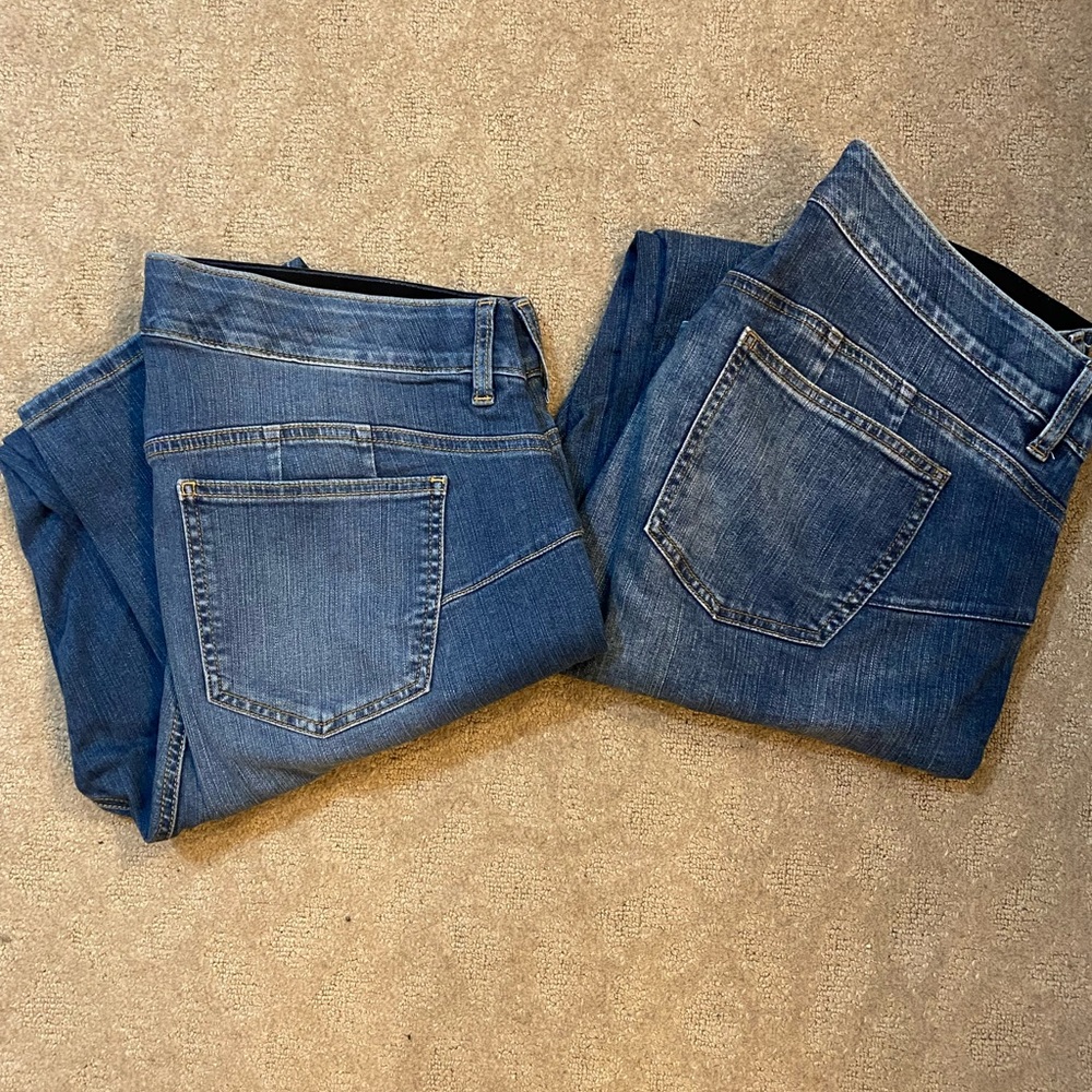 TWO Torrid Bombshell Skinny Jeans. Both 18Tall EUC 2 for $50